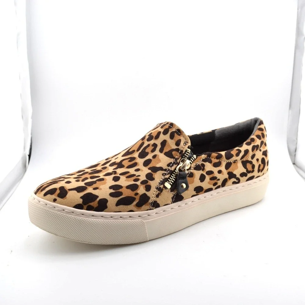 Dr Scholls Be Free Slip On Sneakers Casual Everyday Fall Leopard Print 10 Bold‎